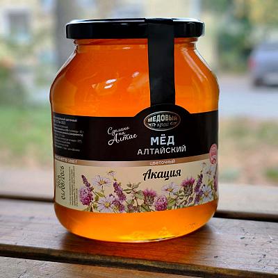 Акациевый мёд Медовый край, 1кг